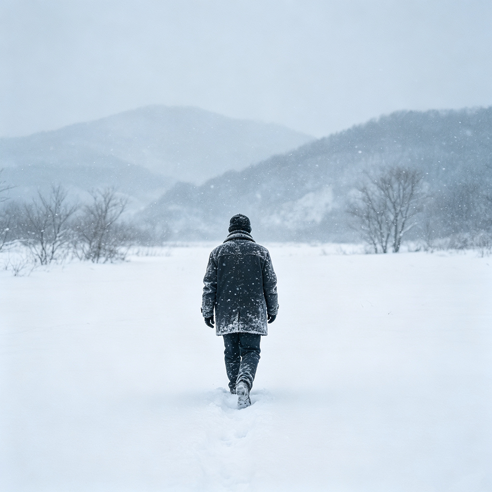 《雪中仅一人》那一夜，我一个人坐在雪地里喝酒， 突然听懂了“天地匆匆客，雪中仅一人”